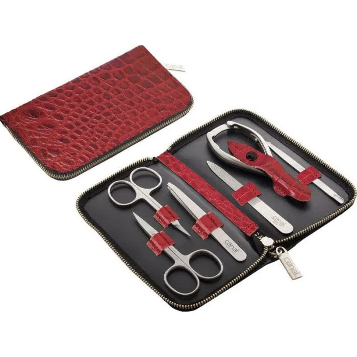 Maniküre-Set 6-teilig Canal (rot) (406310004)