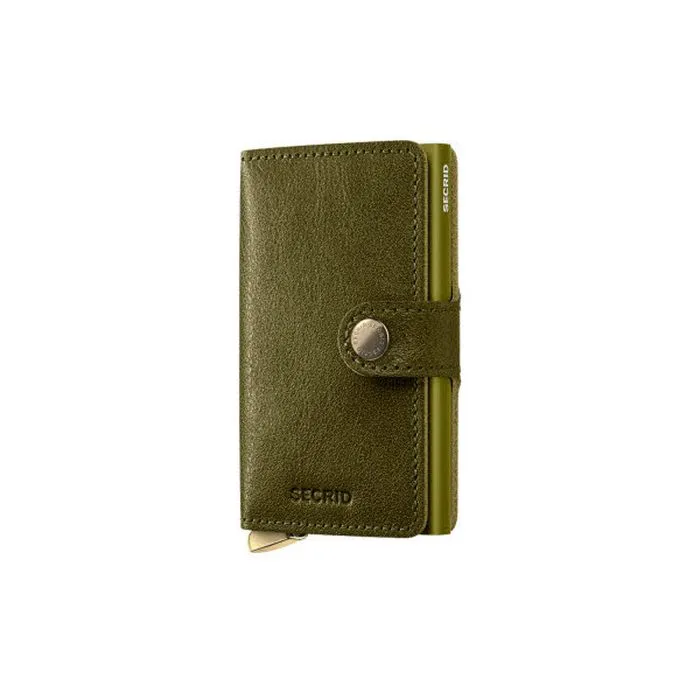 Kartenetui SECRID Premium Miniwallet Basco (gr&uuml;n/gr&uuml;n) (420410008)