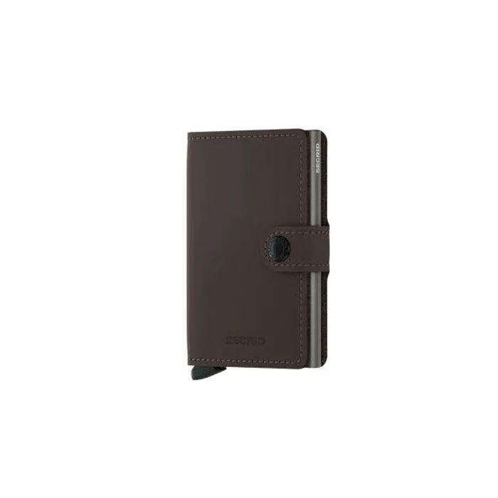 Kartenetui SECRID Miniwallet Matte (dunkelbraun/grau) (420500036)