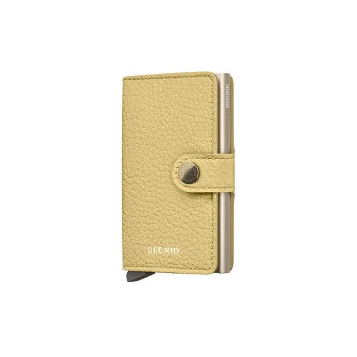 Kartenetui SECRID Miniwallet Pebble (gelb/kupfer) (420600008)