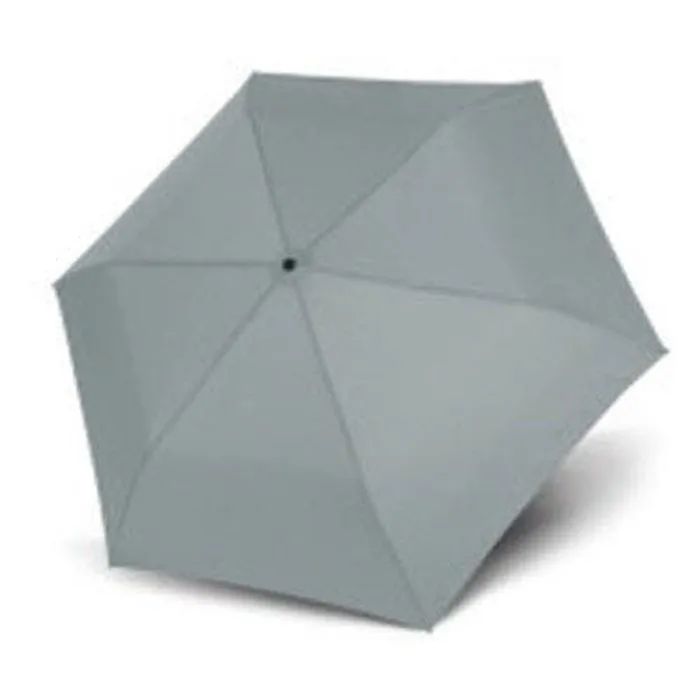 Taschenschirm S Uni Leicht Doppler (mittelgrau) (501120020)