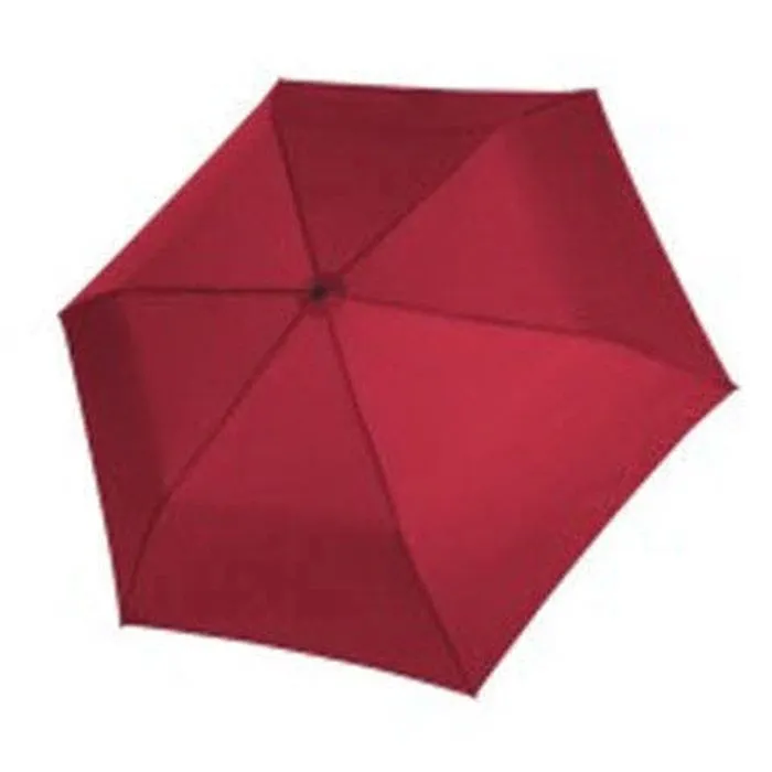 Taschenschirm S Uni Leicht Doppler (weinrot) (501310069)