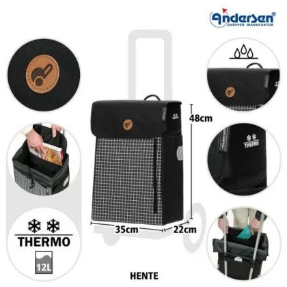 Einkaufswagen Andersen (schwarz) (117100056)
