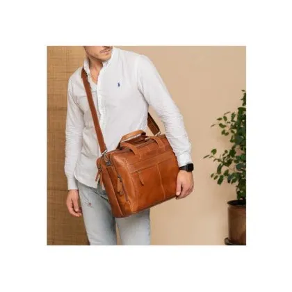 Aktentasche Leder The Chesterfield Ryan (cognac) (302510055)