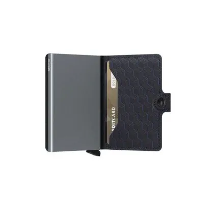 Kartenetui SECRID Miniwallet Optical (schwarz/grau) (420100018)