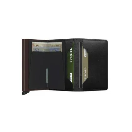 Kartenetui SECRID Slimwallet Original (schwarz/braun) (420100100)