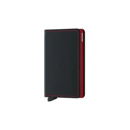 Kartenetui SECRID Slimwallet Matte (schwarz/rot) (420100115)