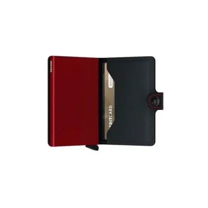 Kartenetui SECRID Miniwallet Matte (schwarz/rot) (420101004)