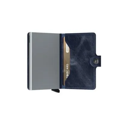 Kartenetui SECRID Miniwallet Vintage (blau/grau) (420200004)