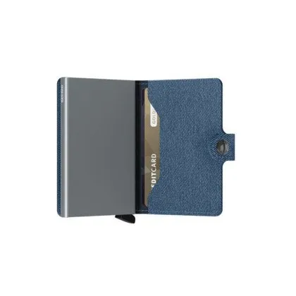SECRID Kartenetui Miniwallet Twist (blau/grau) (420210003)