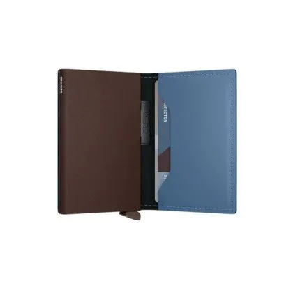 SECRID Kartenetui (blau/braun) (420210005)