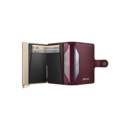 Kartenetui SECRID Premium Miniwallet Emboss Diamond (rot/kupfer) (420350005)