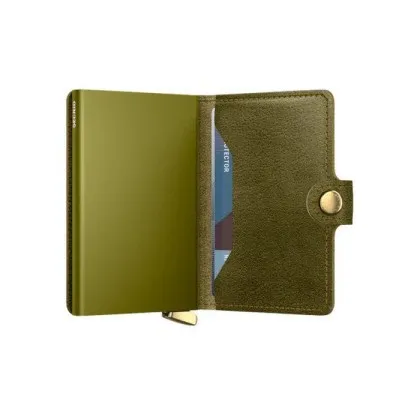 Kartenetui SECRID Premium Miniwallet Basco (gr&uuml;n/gr&uuml;n) (420410008)