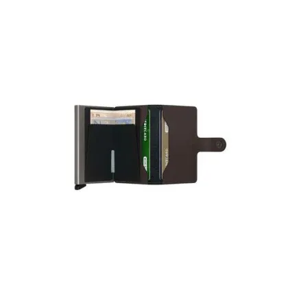 Kartenetui SECRID Miniwallet Matte (dunkelbraun/grau) (420500036)