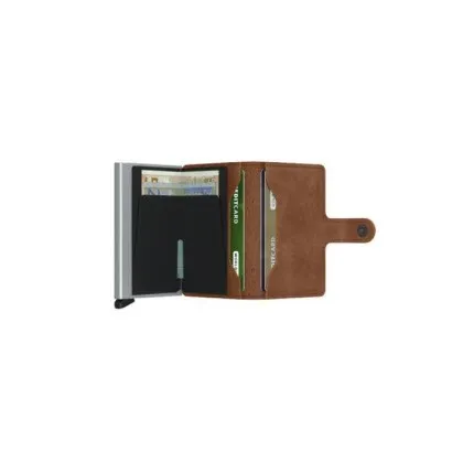 Kartenetui SECRID Miniwallet Vintage (braun/silber) (420511002)