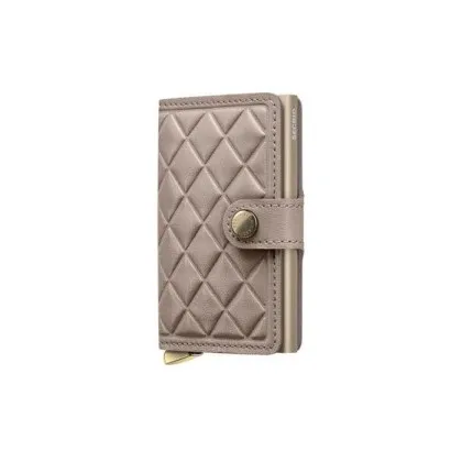 Kartenetui SECRID Premium Miniwallet Emboss Diamond (beige/kupfer) (420570001)
