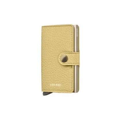 Kartenetui SECRID Miniwallet Pebble (gelb/kupfer) (420600008)