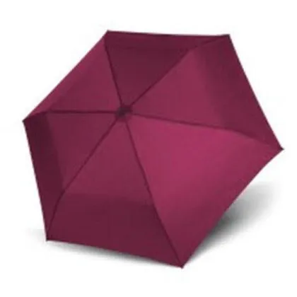 Taschenschirm S Uni Leicht Doppler (weinrot) (501300023)